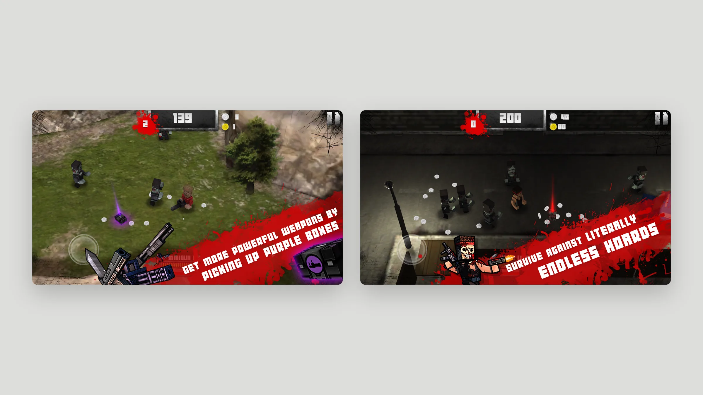 Boxhead 3D gameplay screenshots