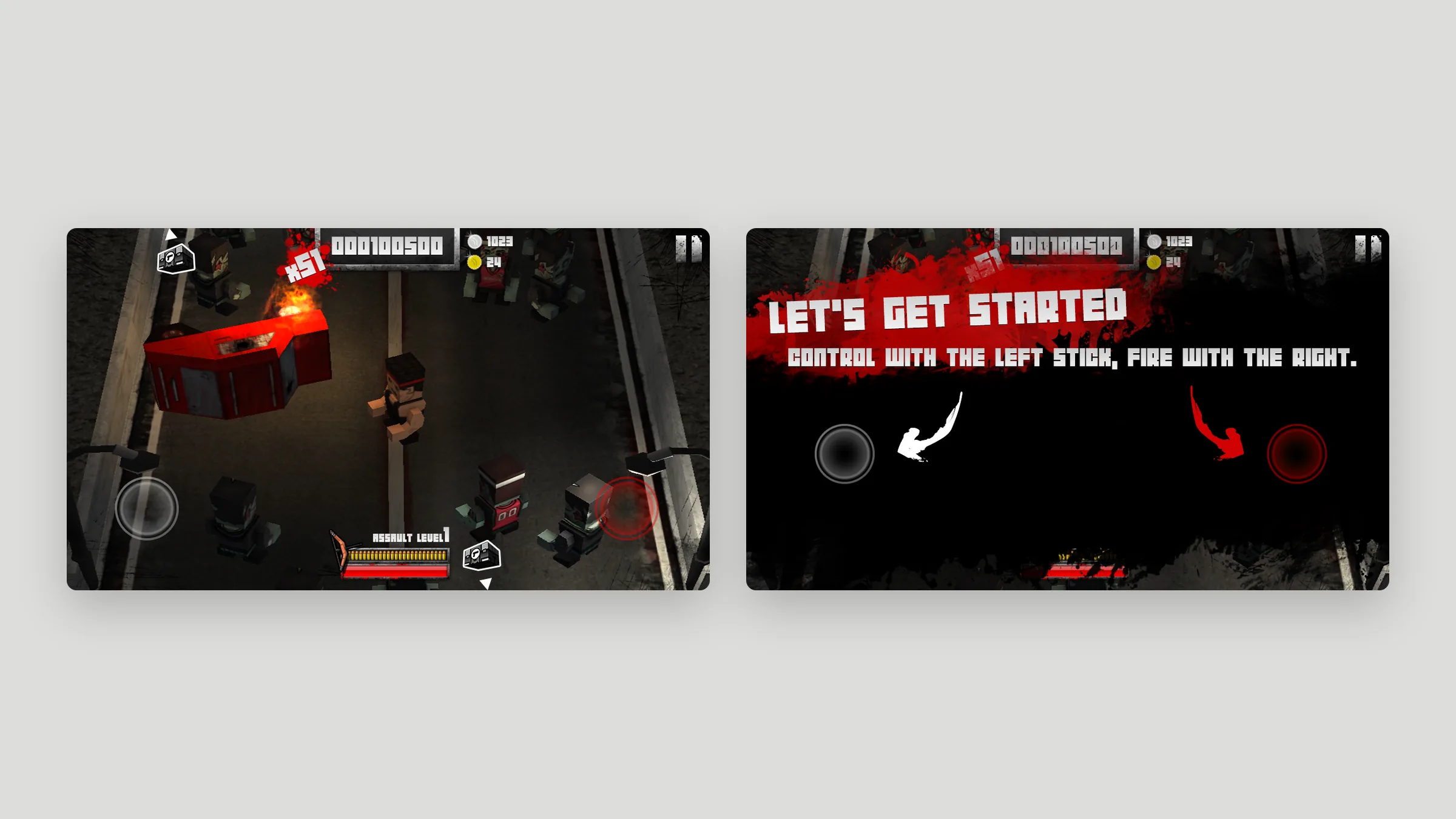 Boxhead 3D HUD and tutorial
