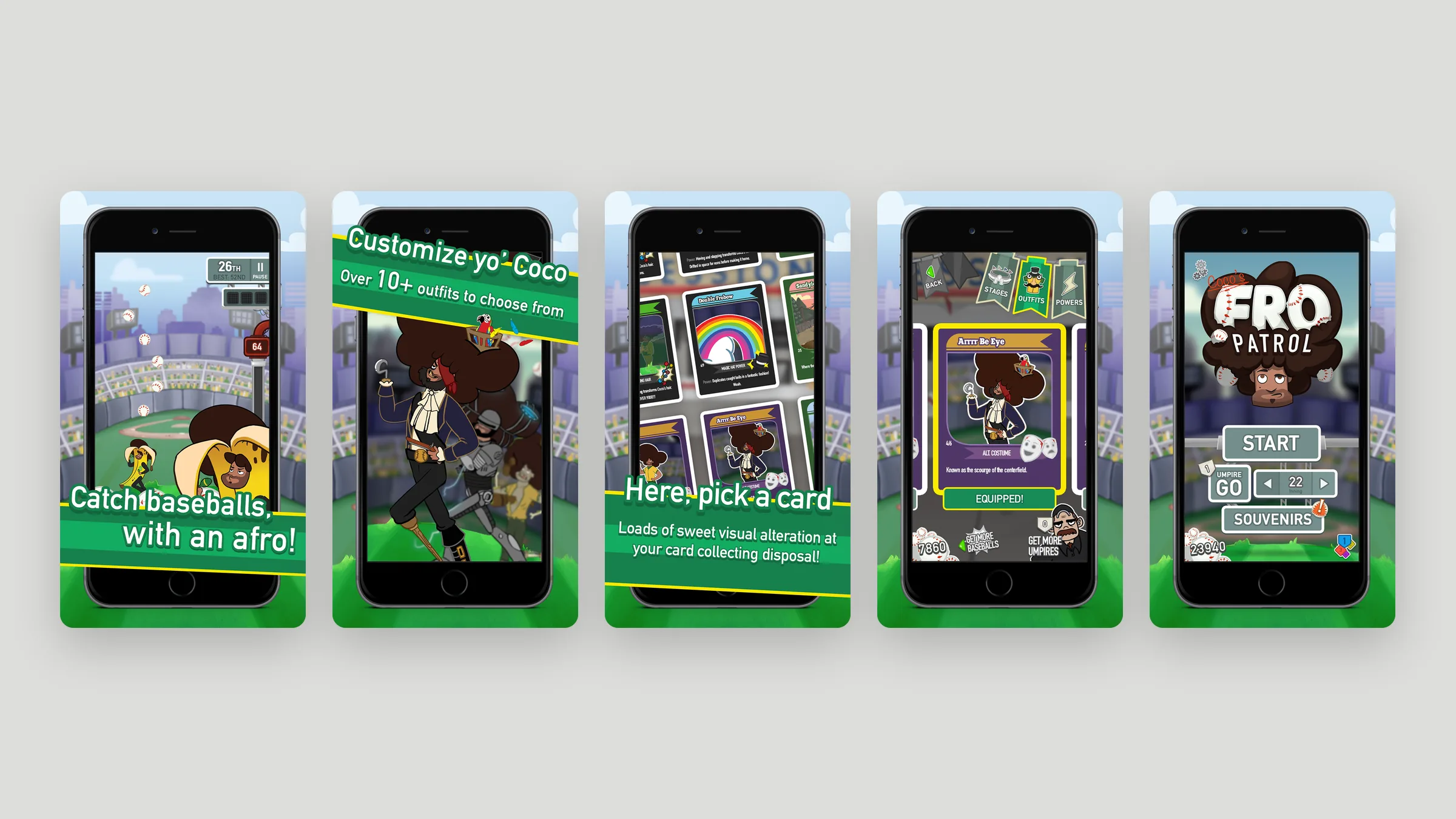 Coco’s Afro Bounce App Store screenshots