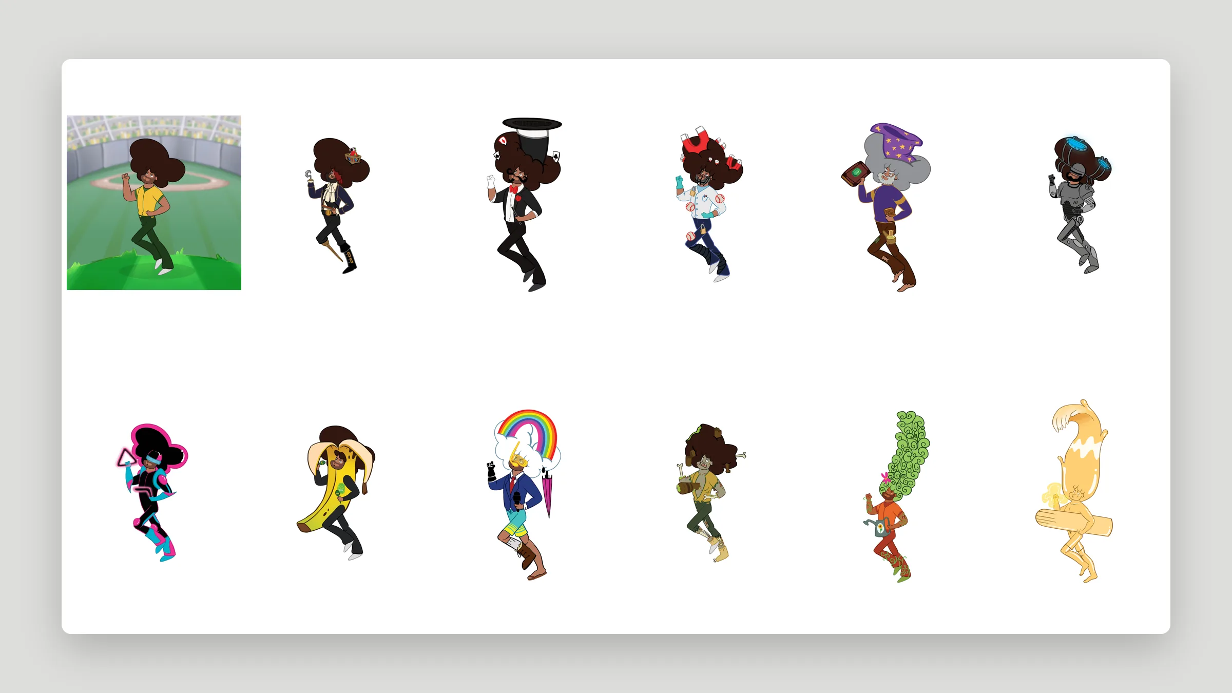 Coco costume lineup