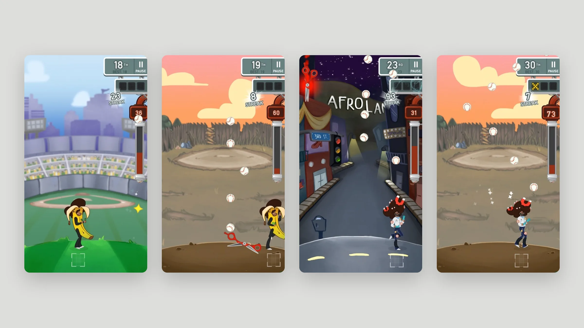 Coco’s Afro Bounce stages
