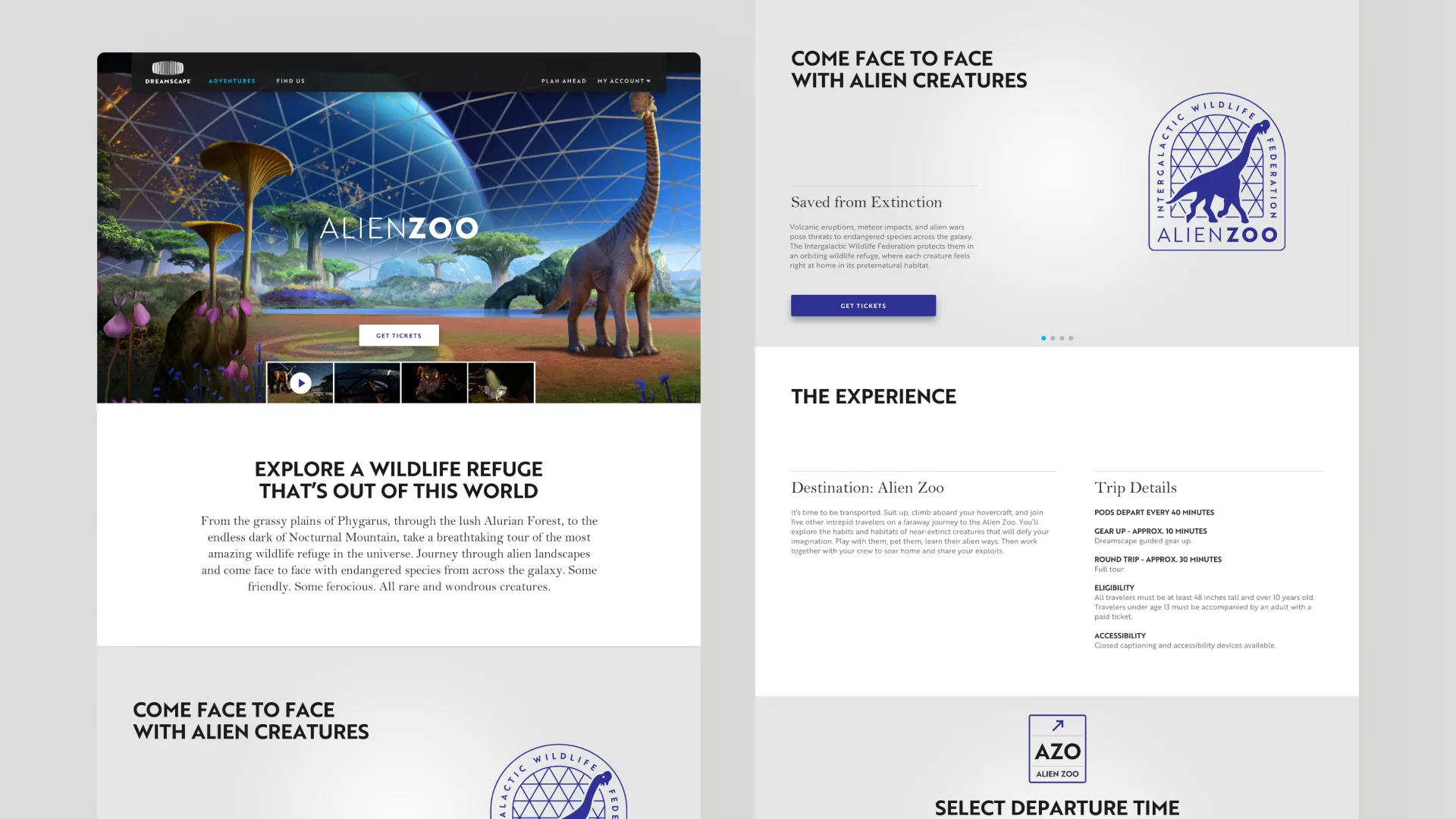 Dreamscape adventure pages